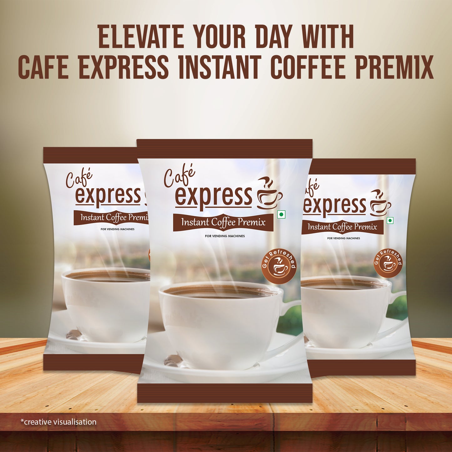 Atlantis Cafe Express Instant Coffee Premix for Vending Machine