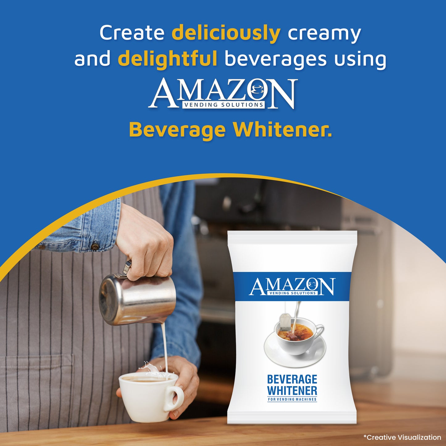 AMAZON Dairy Beverage Whitener | 1kg Pack