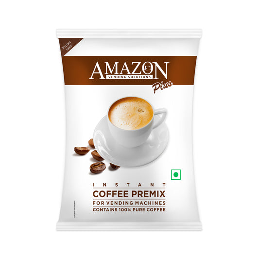 Amazon 3-in-1 Plus Instant Coffee Premix Powder for Vending Machine
