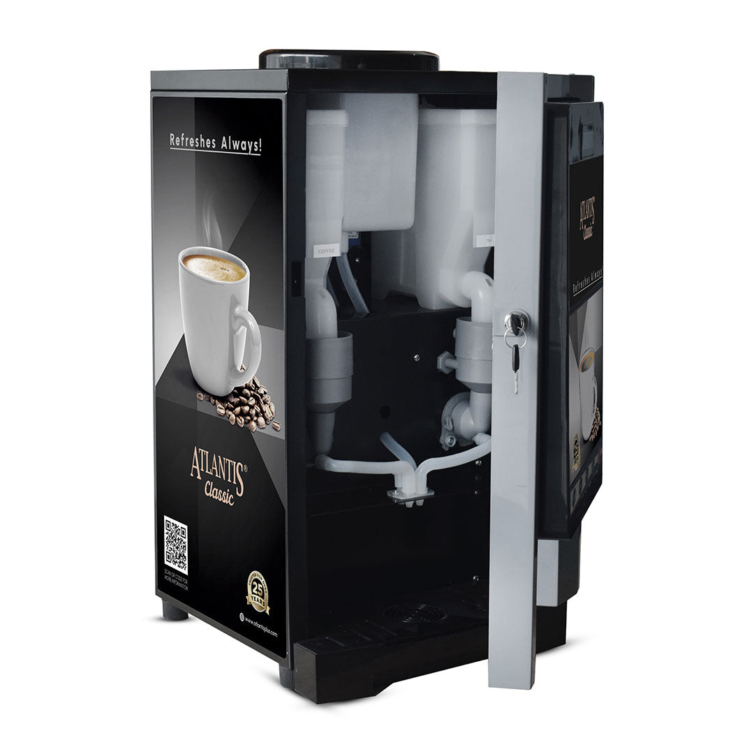 Atlantis Classic – 2 Lane Tea Coffee Vending Machine – 3 Ltrs hot Tank