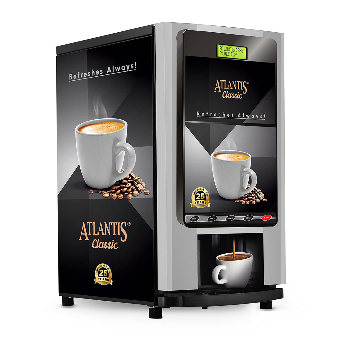 Atlantis Classic – 3 Lane Tea and Coffee Vending Machine