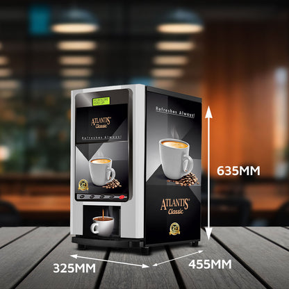 Atlantis Classic – 3 Lane Tea and Coffee Vending Machine