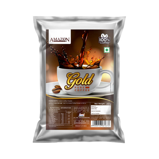 Amazon Gold Pure Coffee Powder 250 gms For Vending Machines