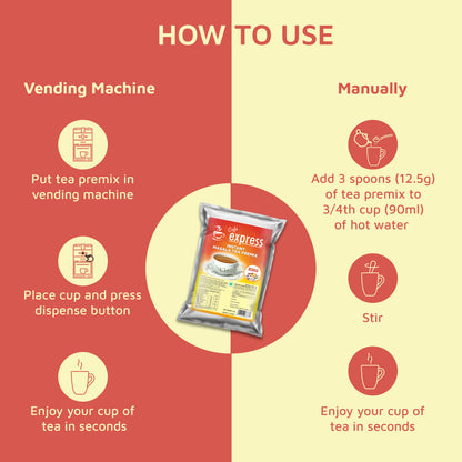 Cafe Express Instant Masala Tea Premix for Vending Machines