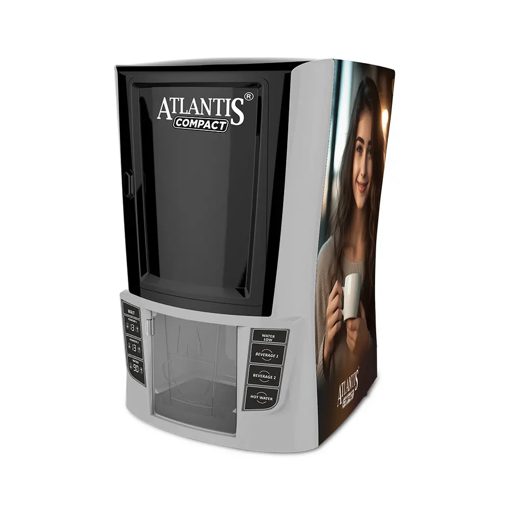 Atlantis Compact 2 Lane Hot Beverage Dispenser – Space Saving, Cost Effective Solution