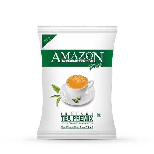 AMAZON Plus Instant Tea Premix | Cardamom Flavour | Premix Powder for Vending Machines