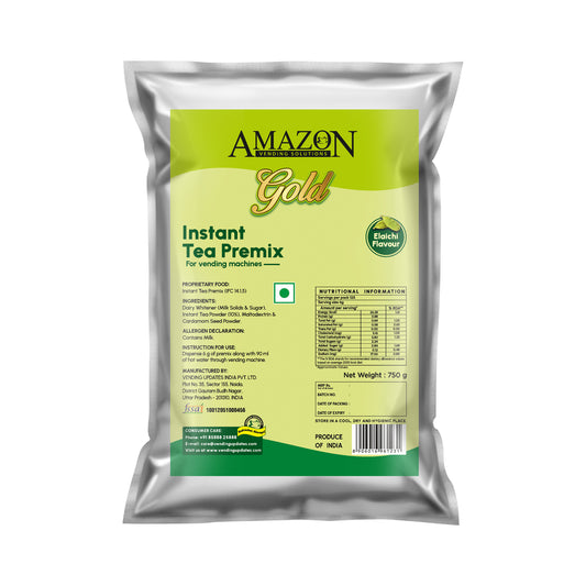 AMAZON Gold Instant Tea Premix Powder| Cardamom Flavor