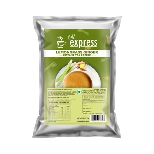 Cafe Express Instant Lemongrass Ginger Tea Premix for Vending Machines