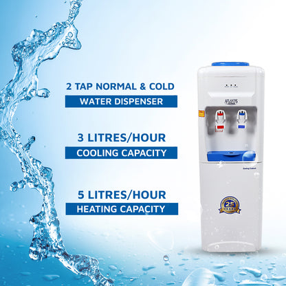 Atlantis Blue Hot And Cold Floor Standing Water Dispenser