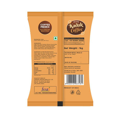 Atlantis Kadak Instant Coffee Premix for Vending Machine