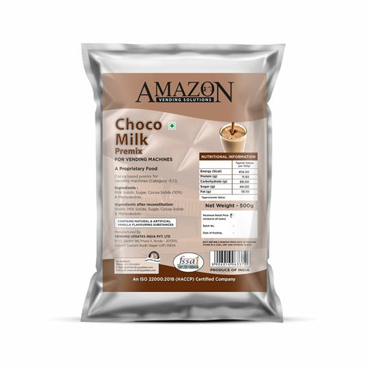 AMAZON Choco Milk Instant Premix Powder| 500 gms Pack