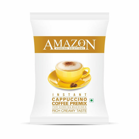 AMAZON Instant Cappuccino Coffee Premix | Rich Creamy Taste